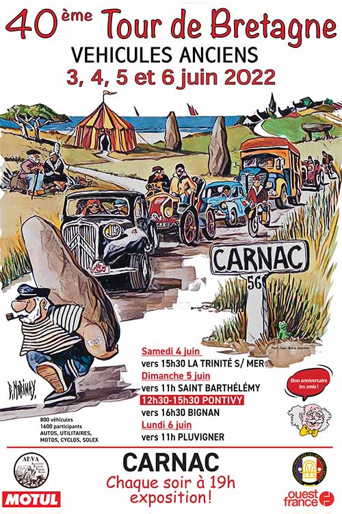 Affiche Tour de Bretagne ABVA 2020